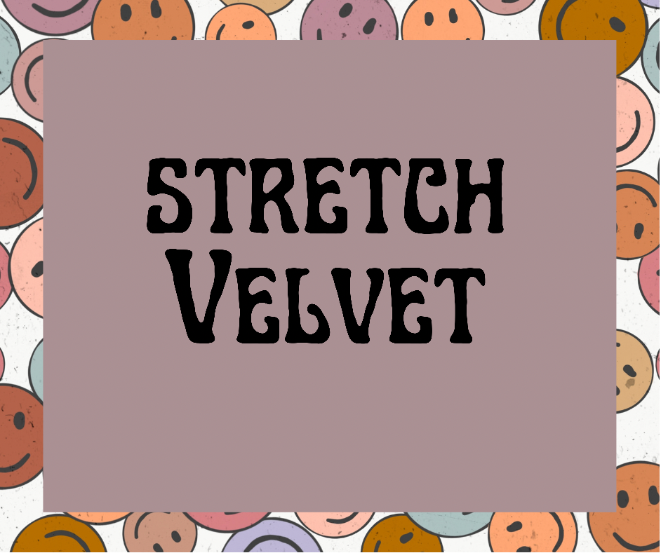 Custom Stretch Velvet