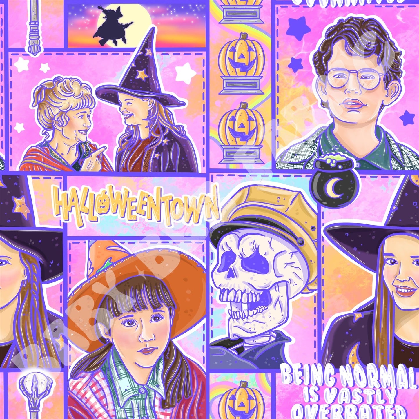 Halloweentown Pink