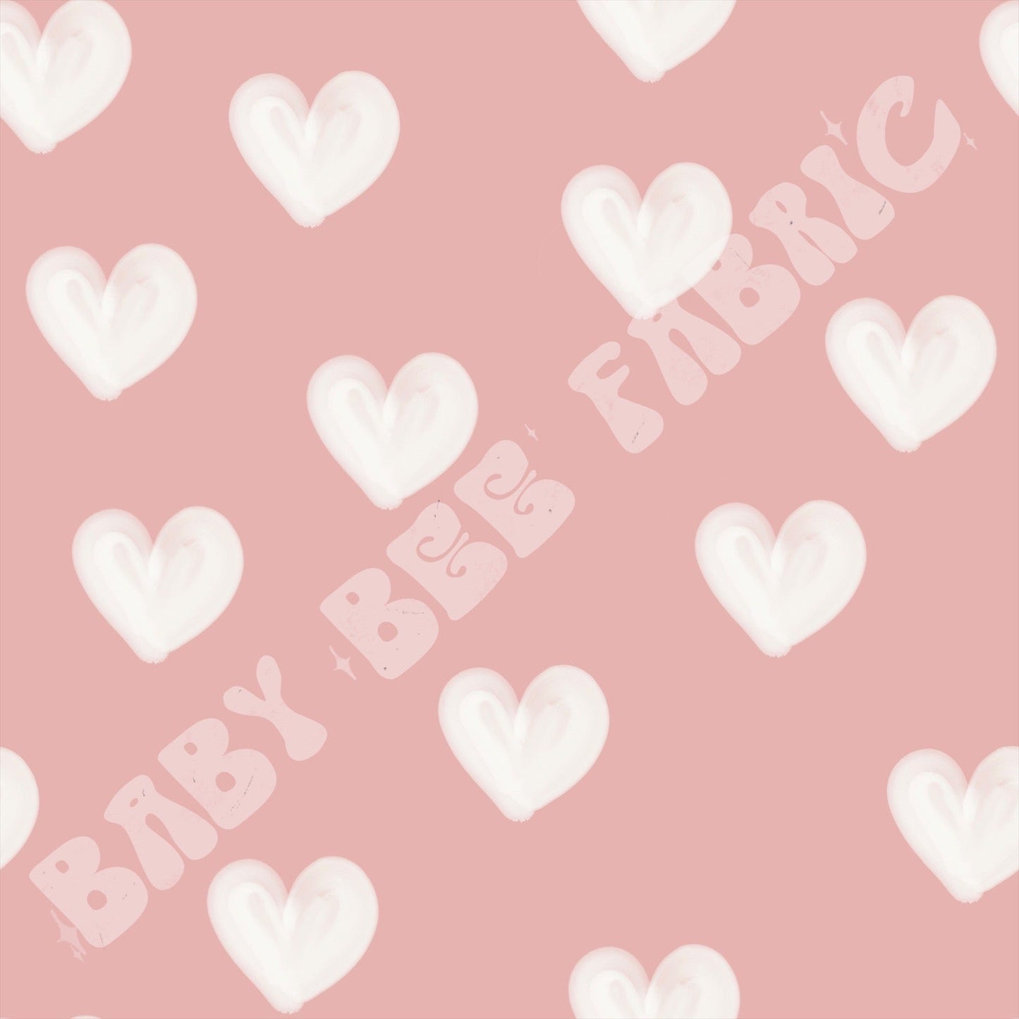 Pink and White Hearts