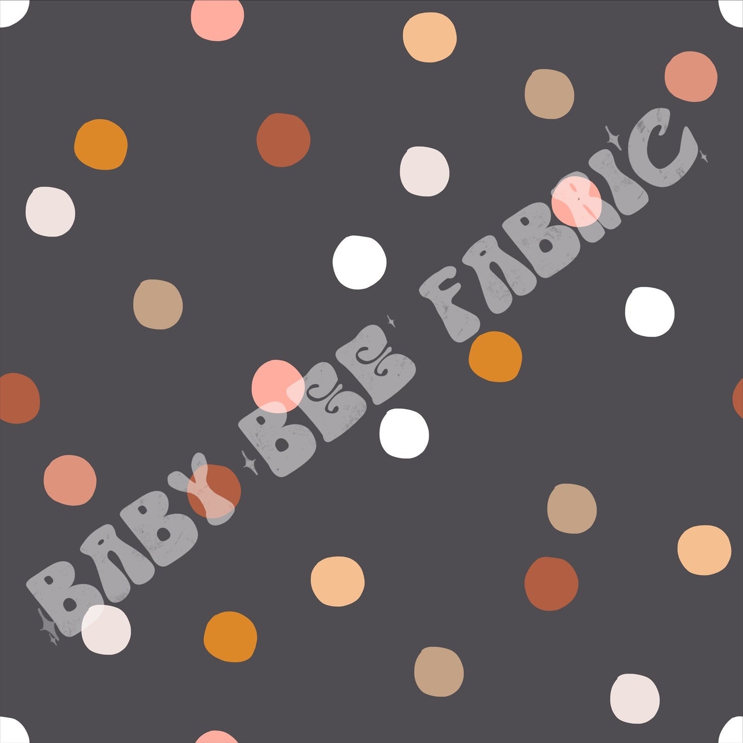 Boho Holiday Dots Black