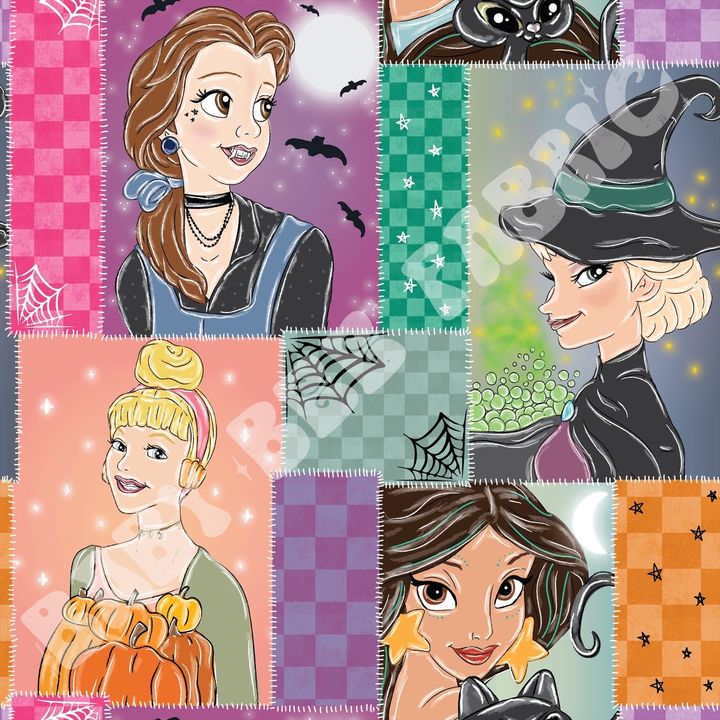 Spooky Patchwork Princess