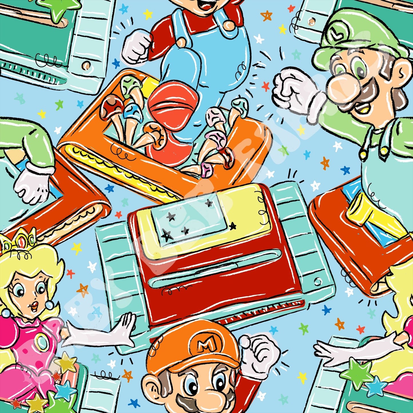 Nintendo Bright Blue