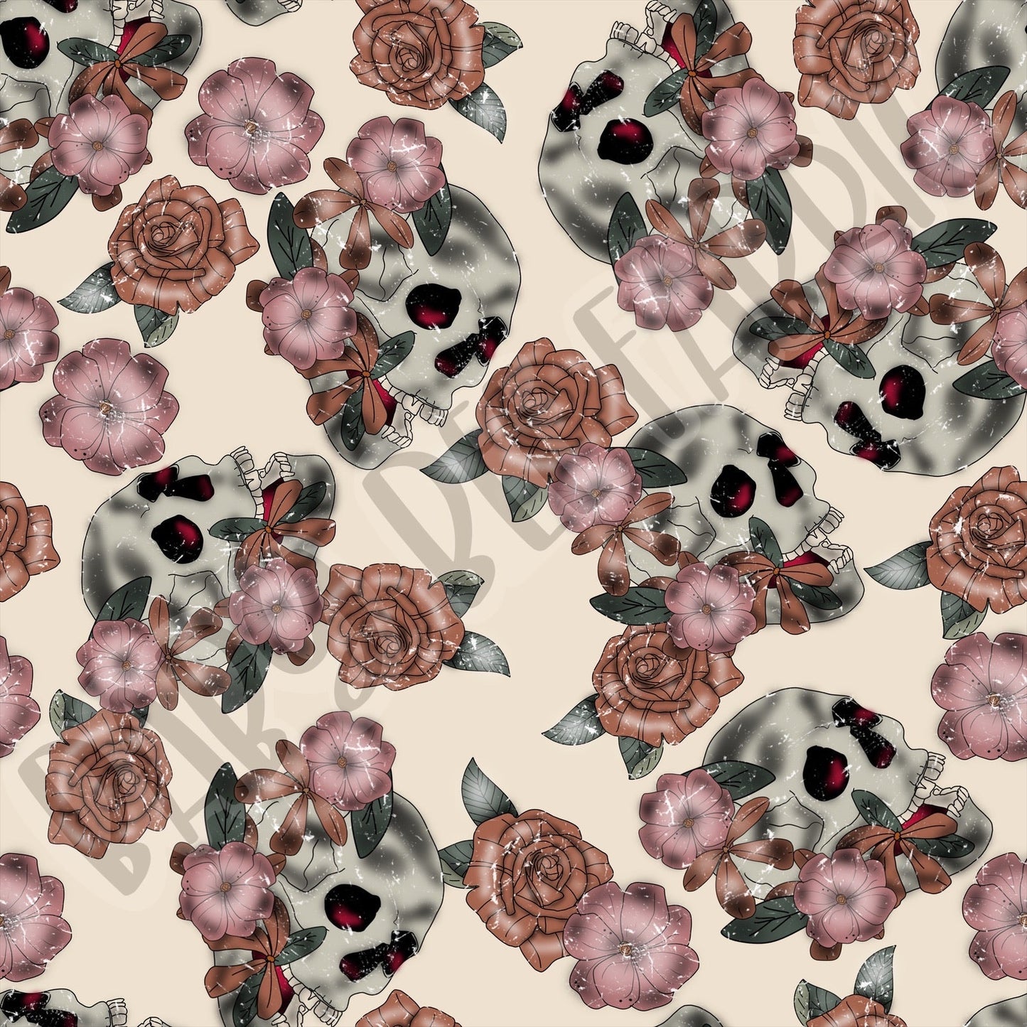 Skull Floral Pre Order