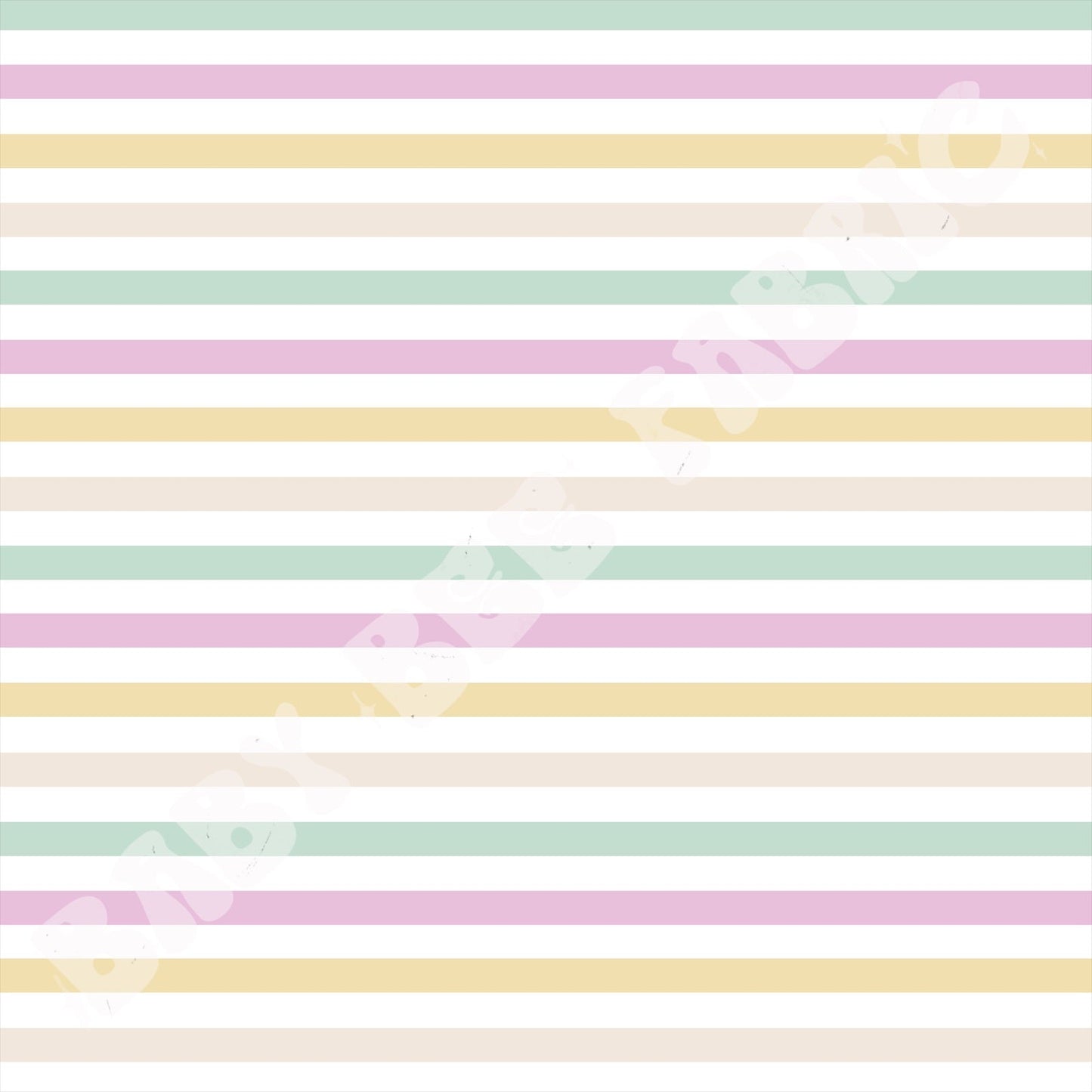 Minimalist Bunnies Stripes