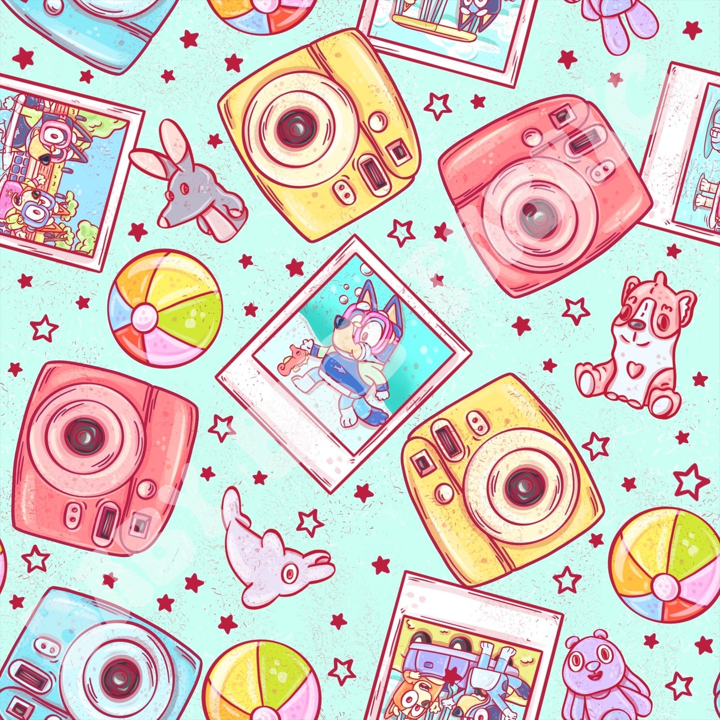 Dog Friends Polaroids