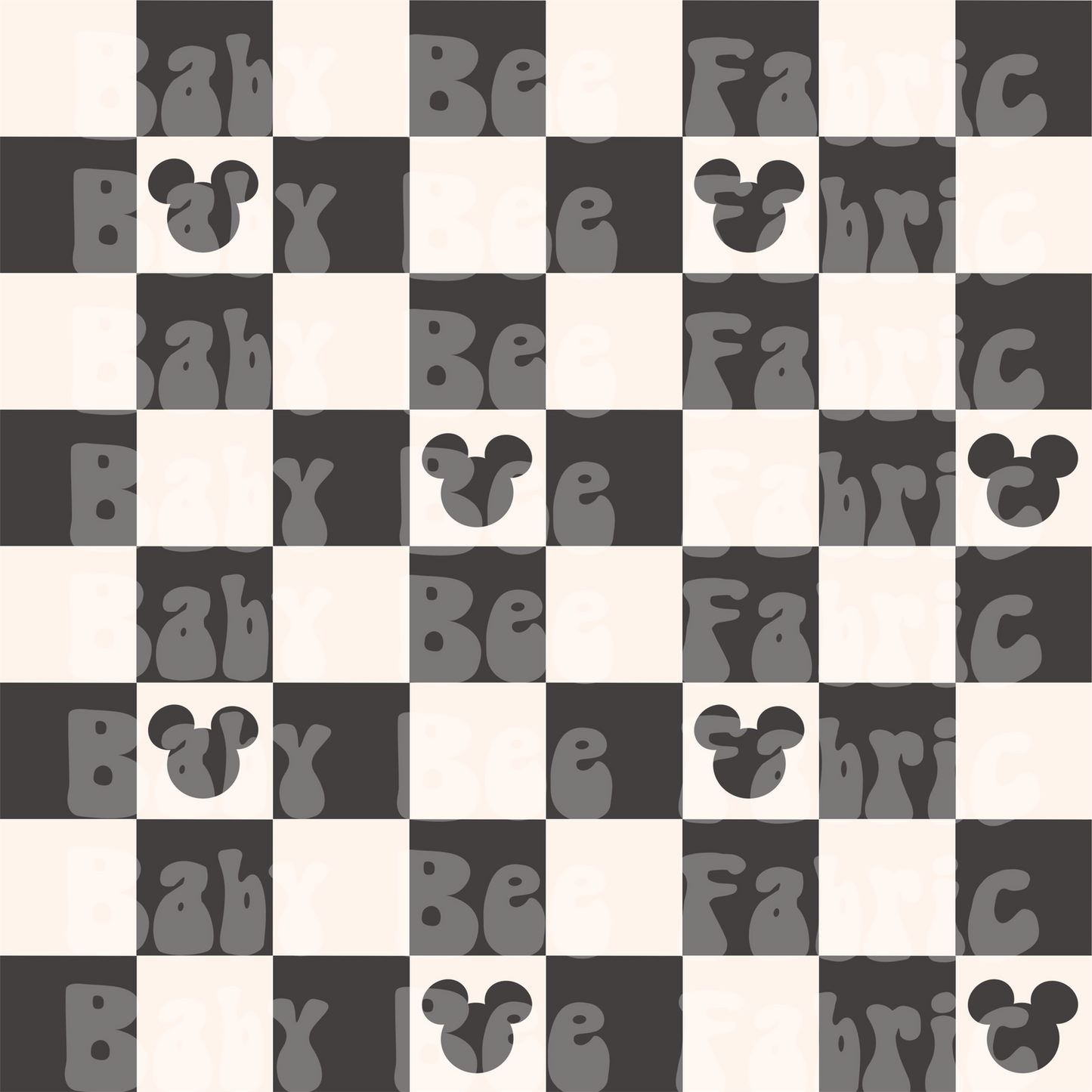 Mouse Check Black