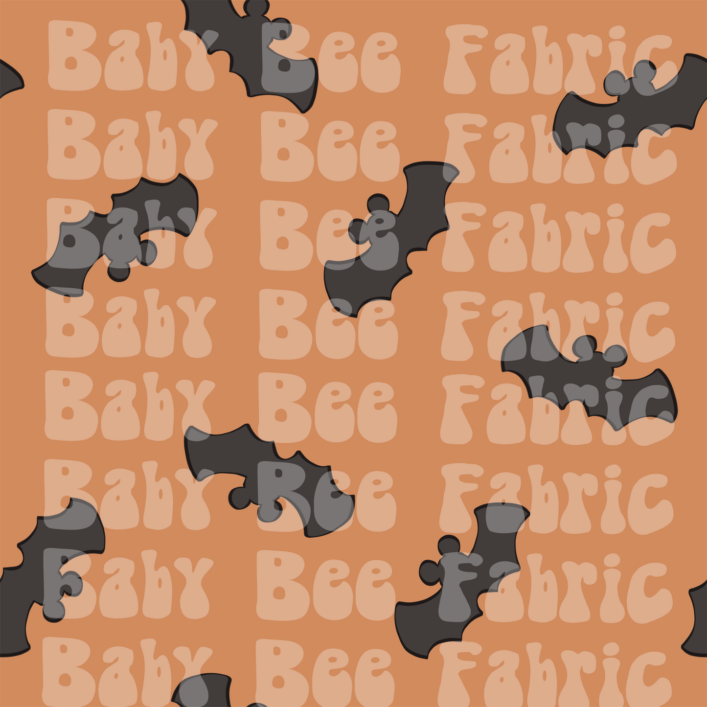 Bats on Orange