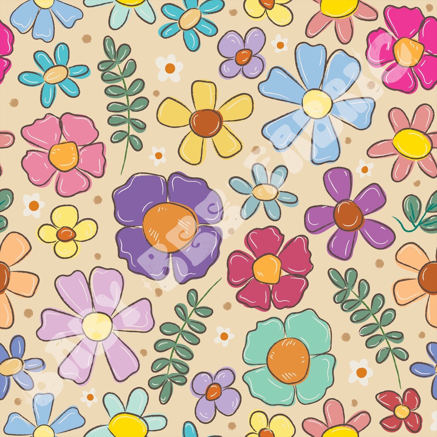 Spring Flowers Yellow