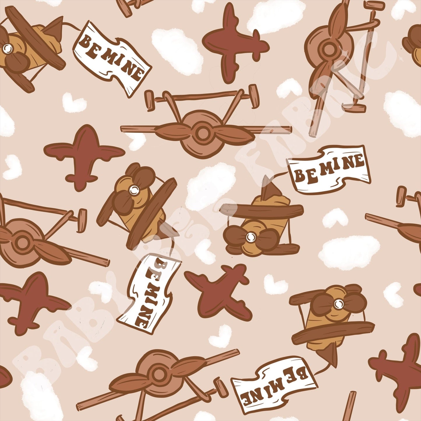 Boho Valentines Airplanes