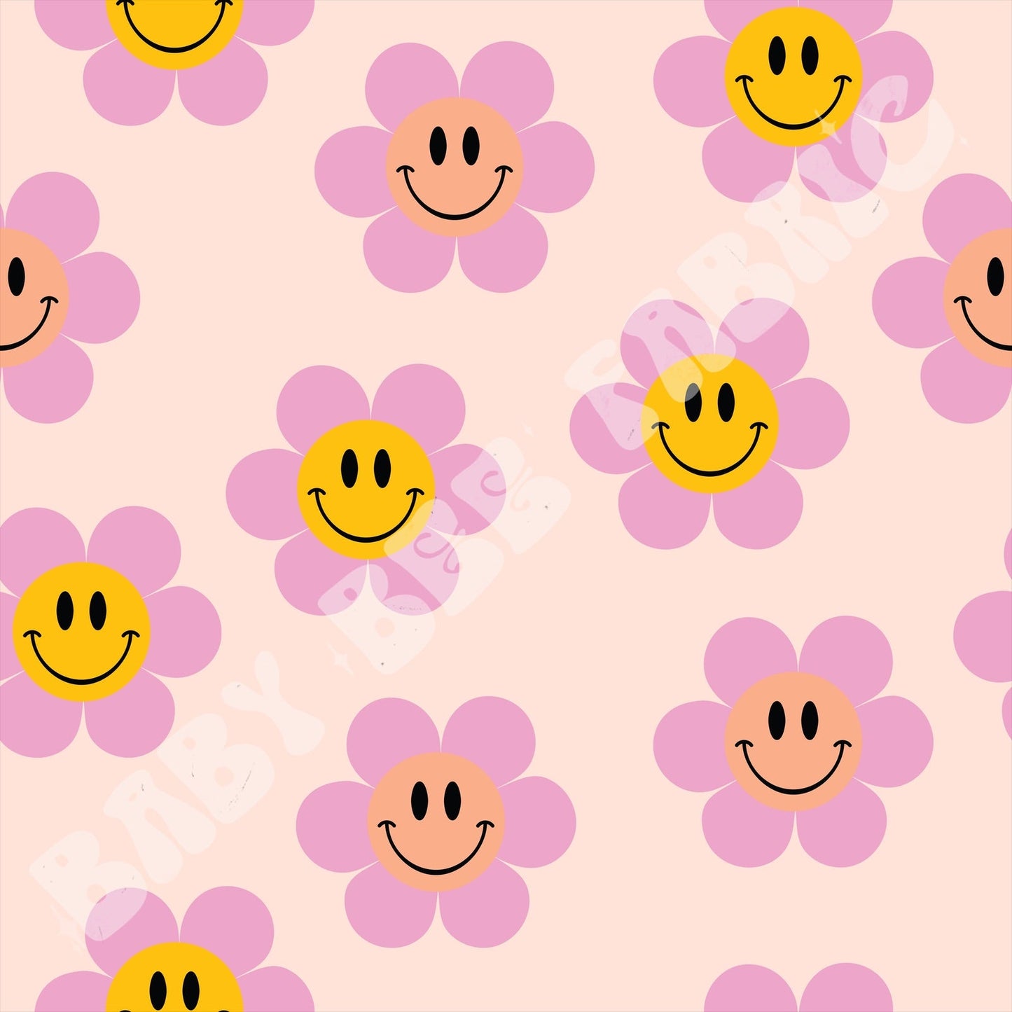 Purple Smiling Daisies