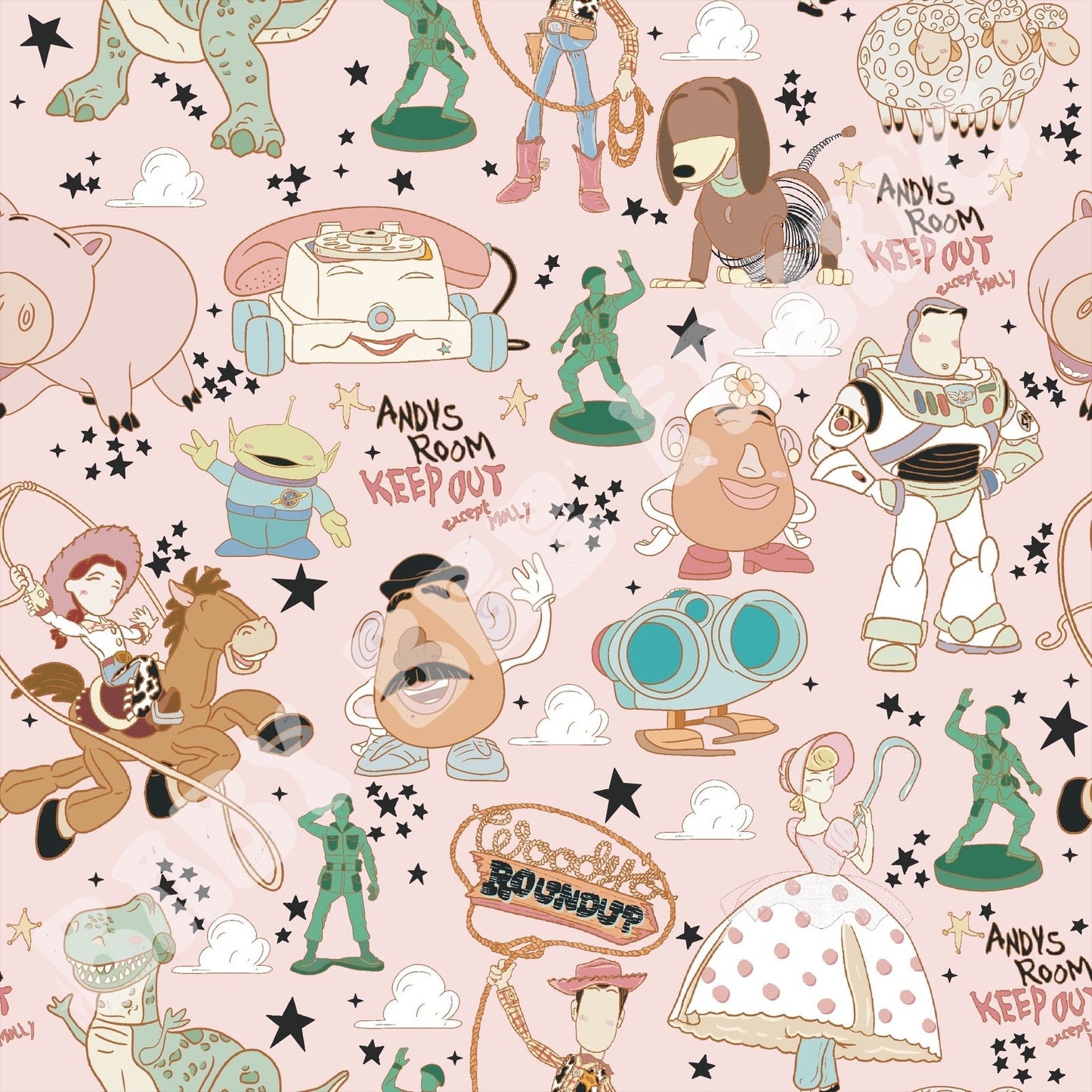 Andy’s Toy Gang Pink