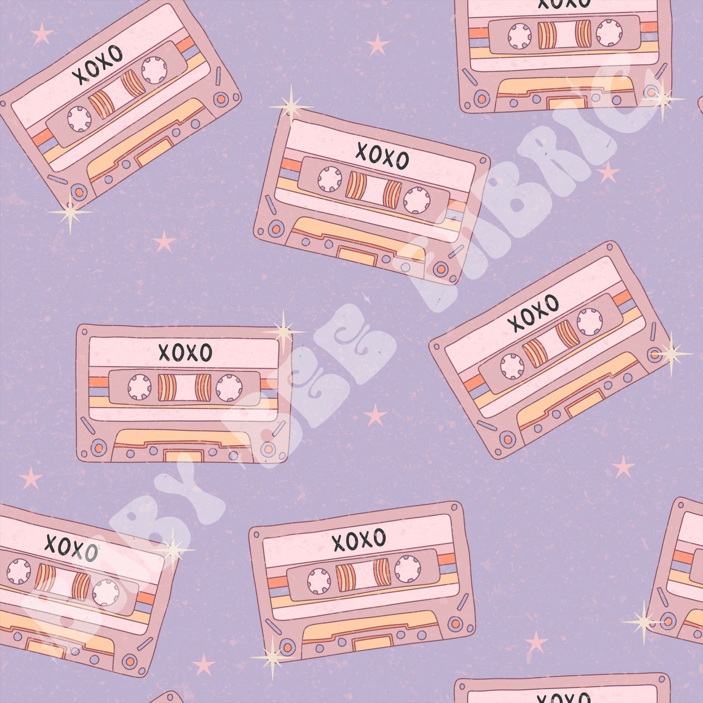 Pastel Cassette Tapes