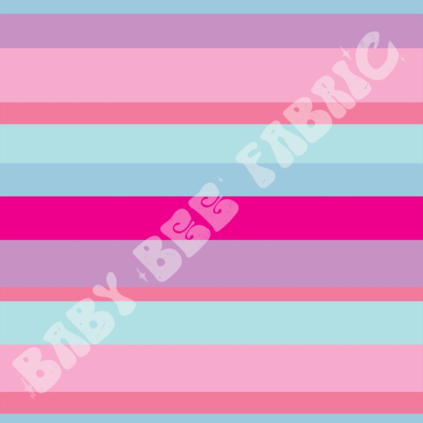 Mermaid Pink Stripes