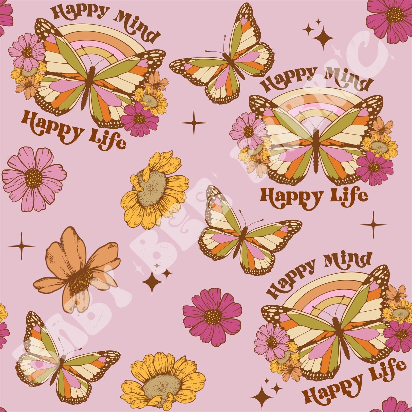Happy Mind Butterfly