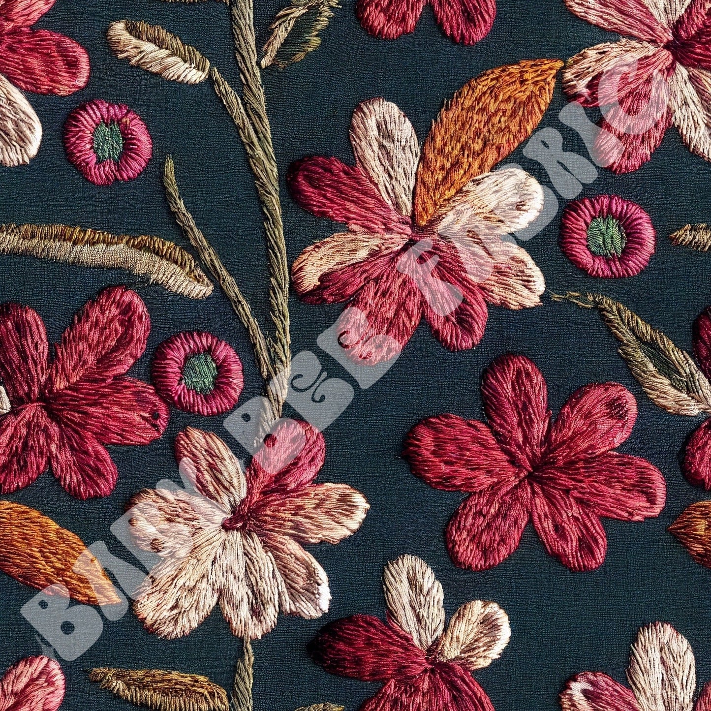 Dark nights embroidery