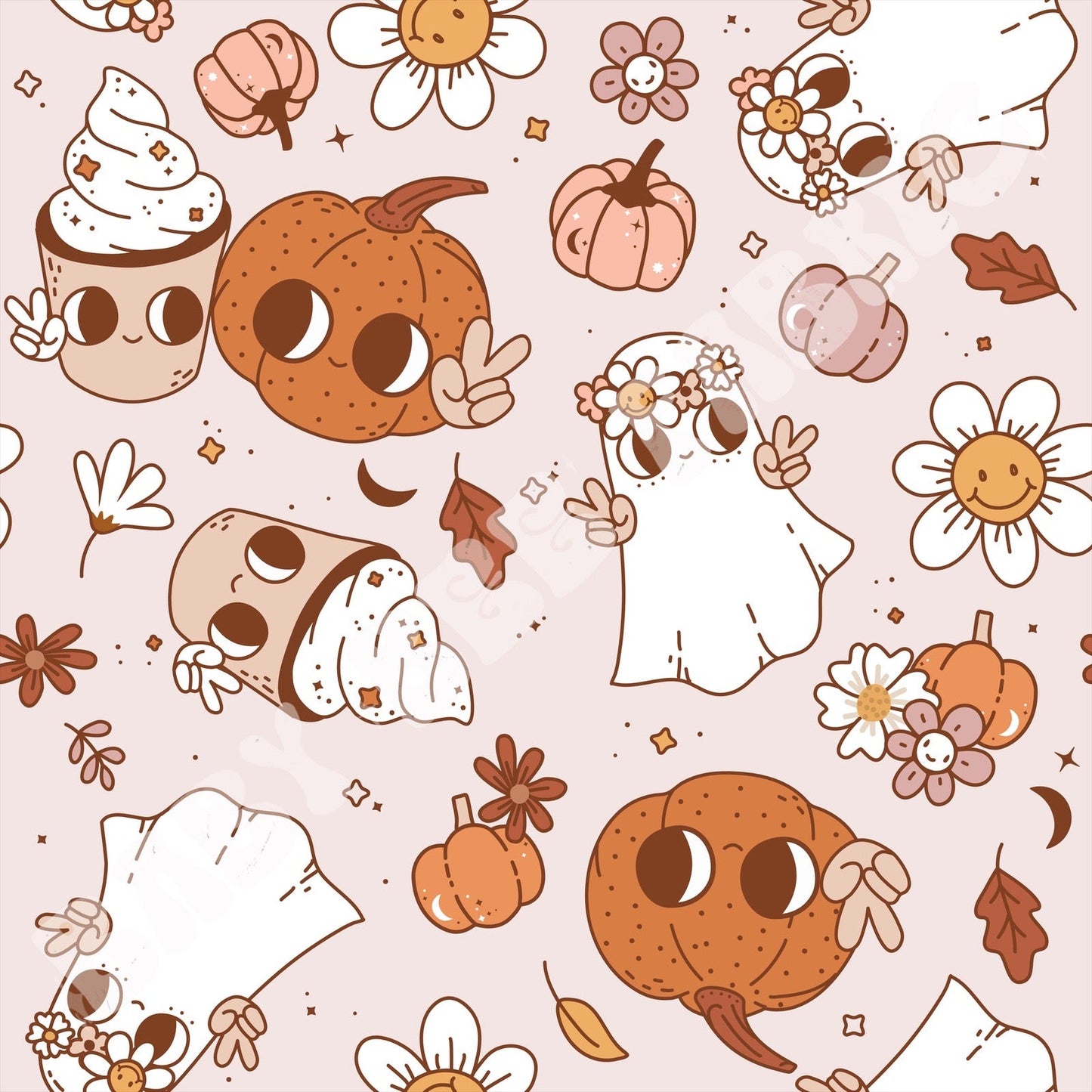 Pink Pastel Pumpkin Spice