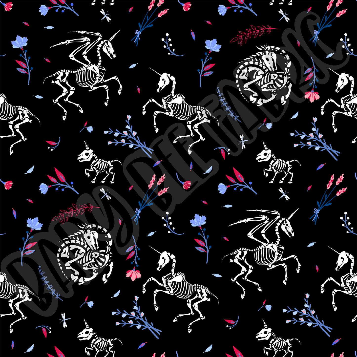 Floral Unicorn Pre Order