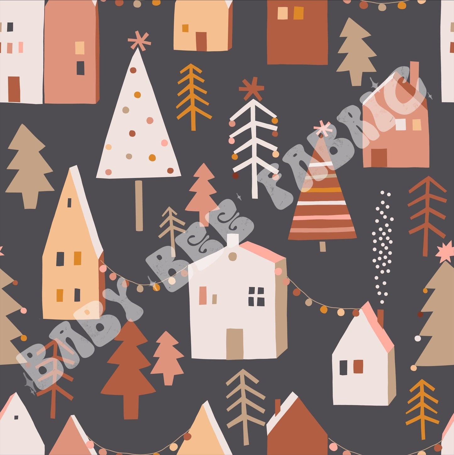 Christmas Town Black