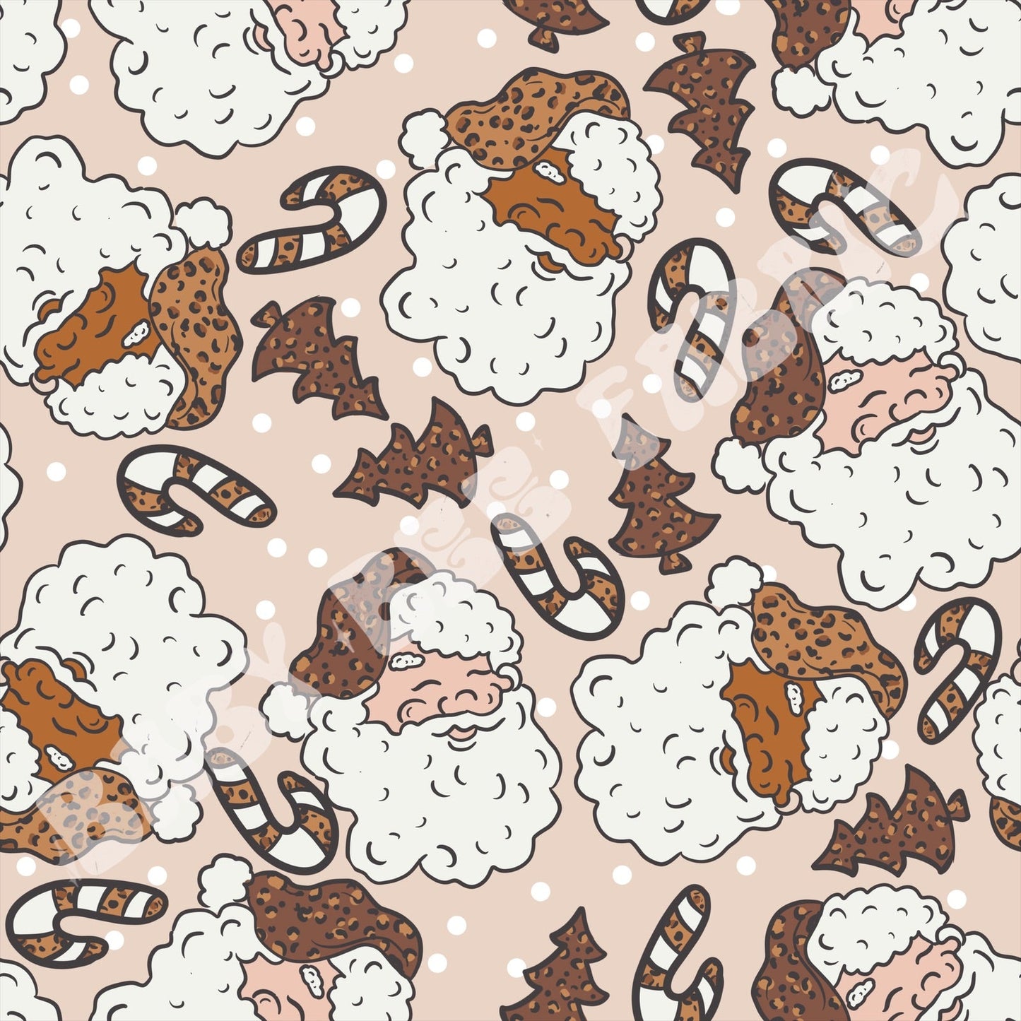 Leopard Santas