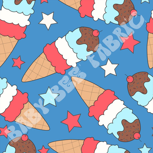 Patriotic Ice Cream