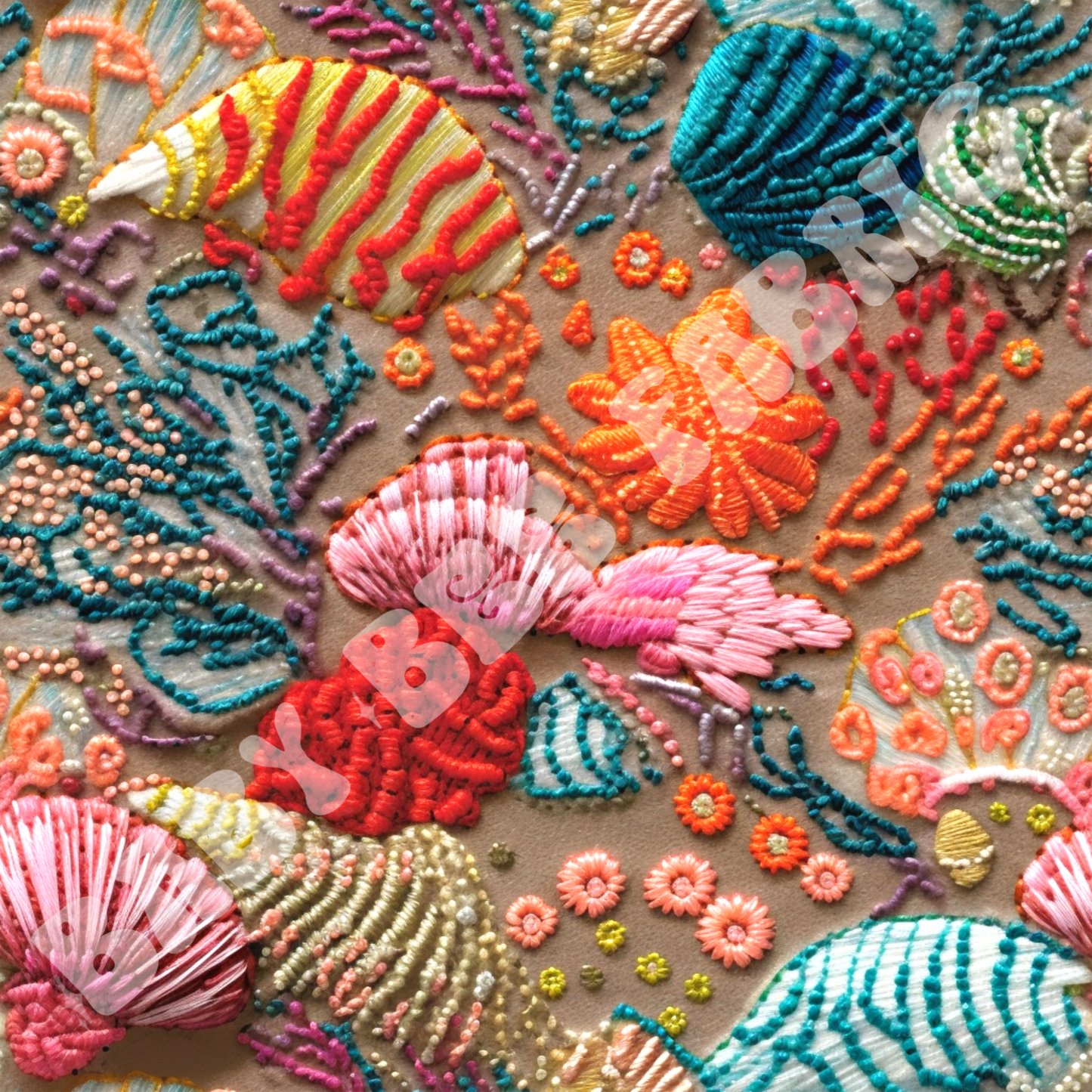 Shell Embroidery
