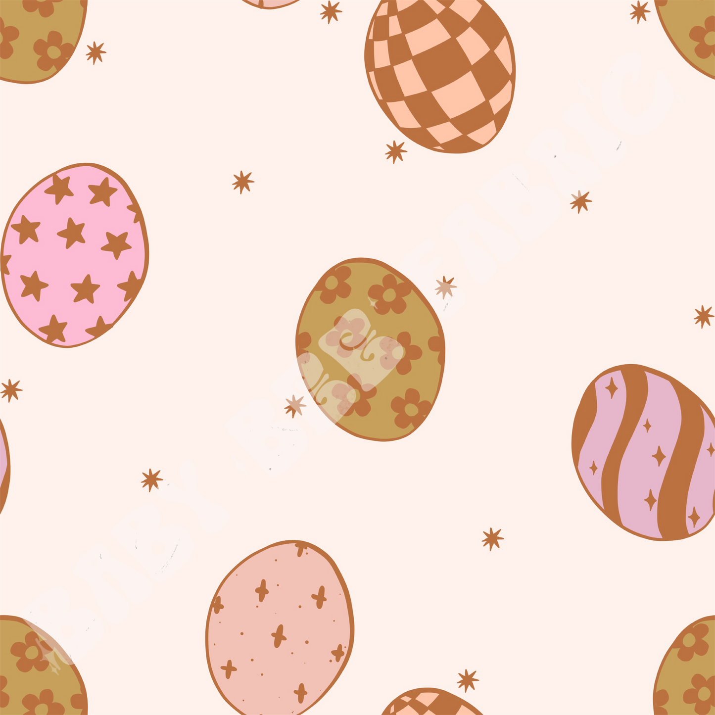 Groovy Eggs In Pink