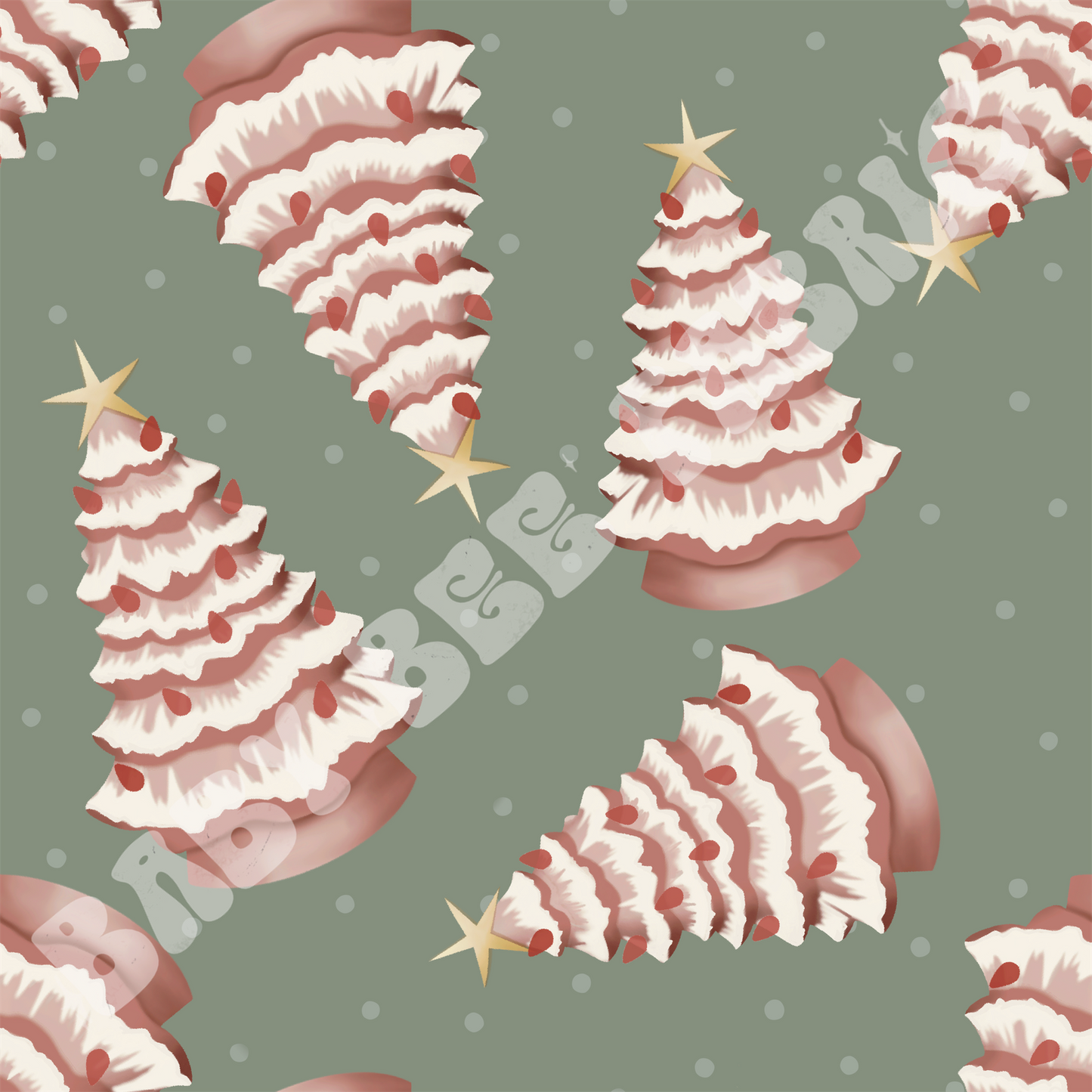 Muted Christmas Tree