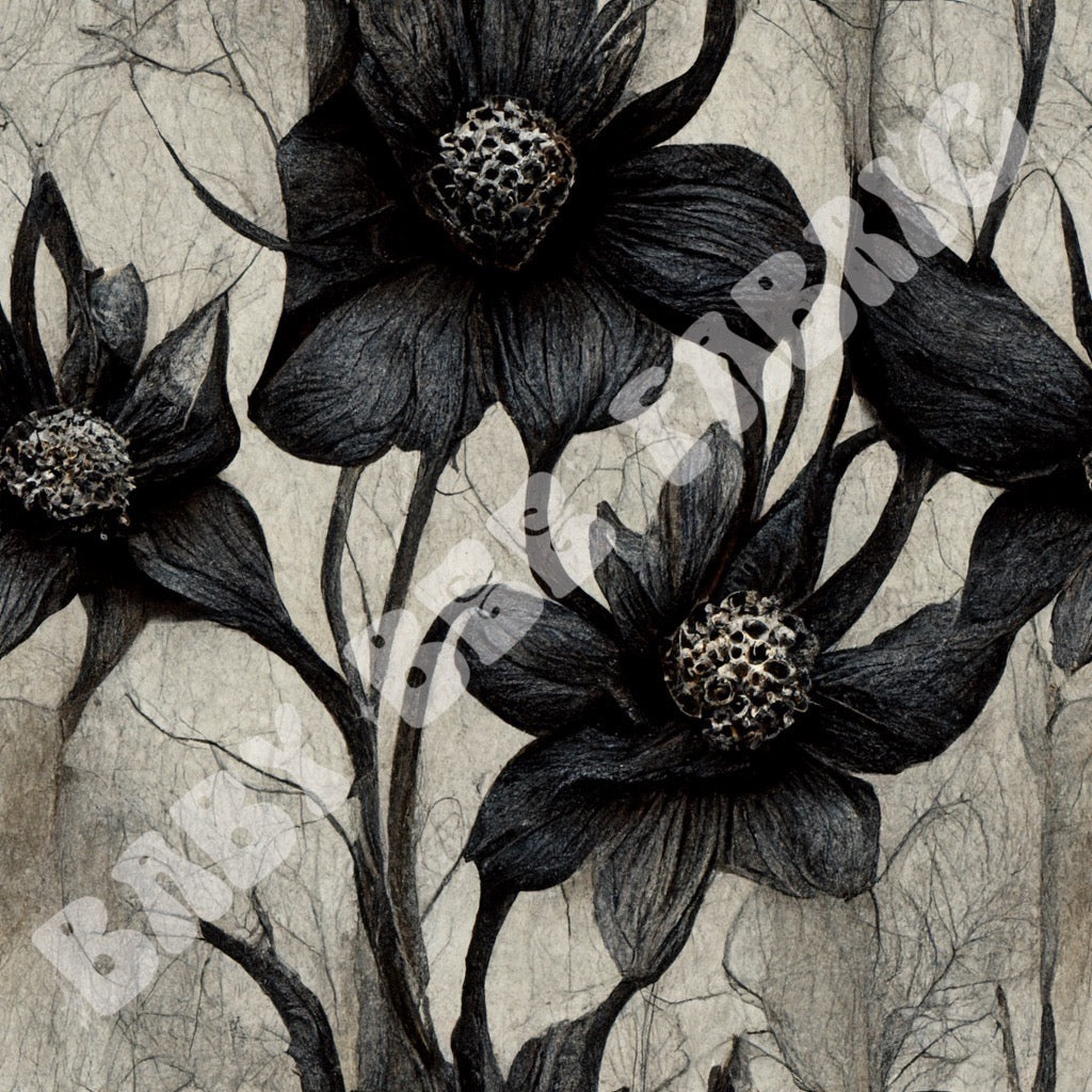 Dark Skies Floral