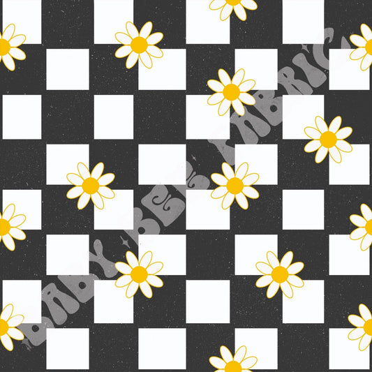 Black Daisy Check