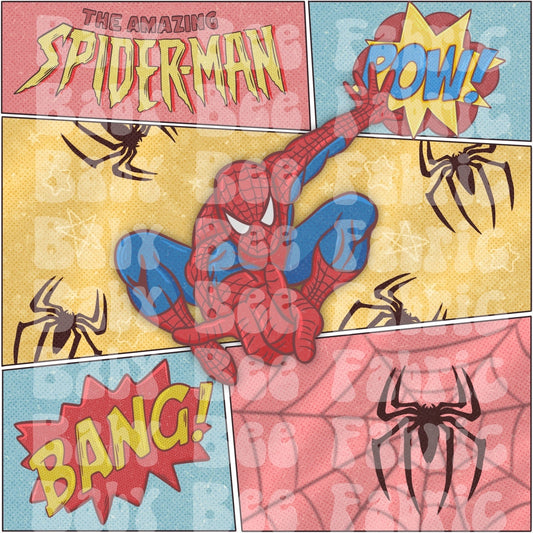 Spider Man Patchwork