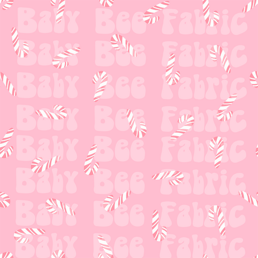 Tiny Pink Candy Canes