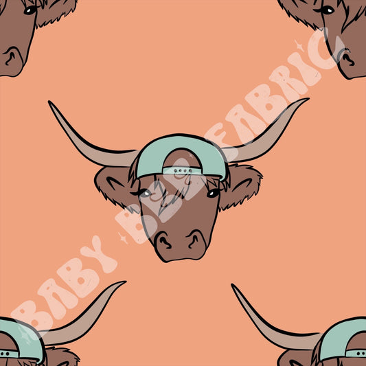 Orange Cool Cow