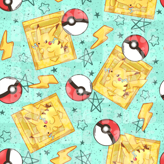 Blue checkered pika
