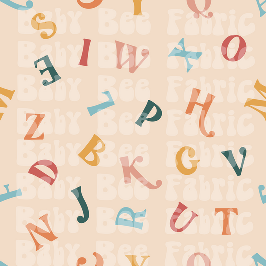 Retro Alphabet