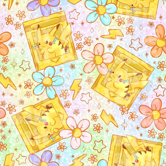 Rainbow Floral Pika