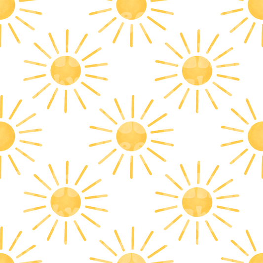 Watercolor sunshine
