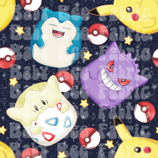 Dark Blue Pika Squishmallow
