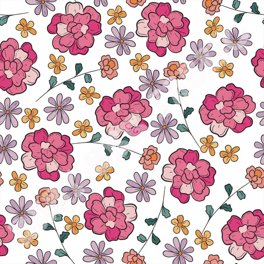 Pop Of Pink Floral