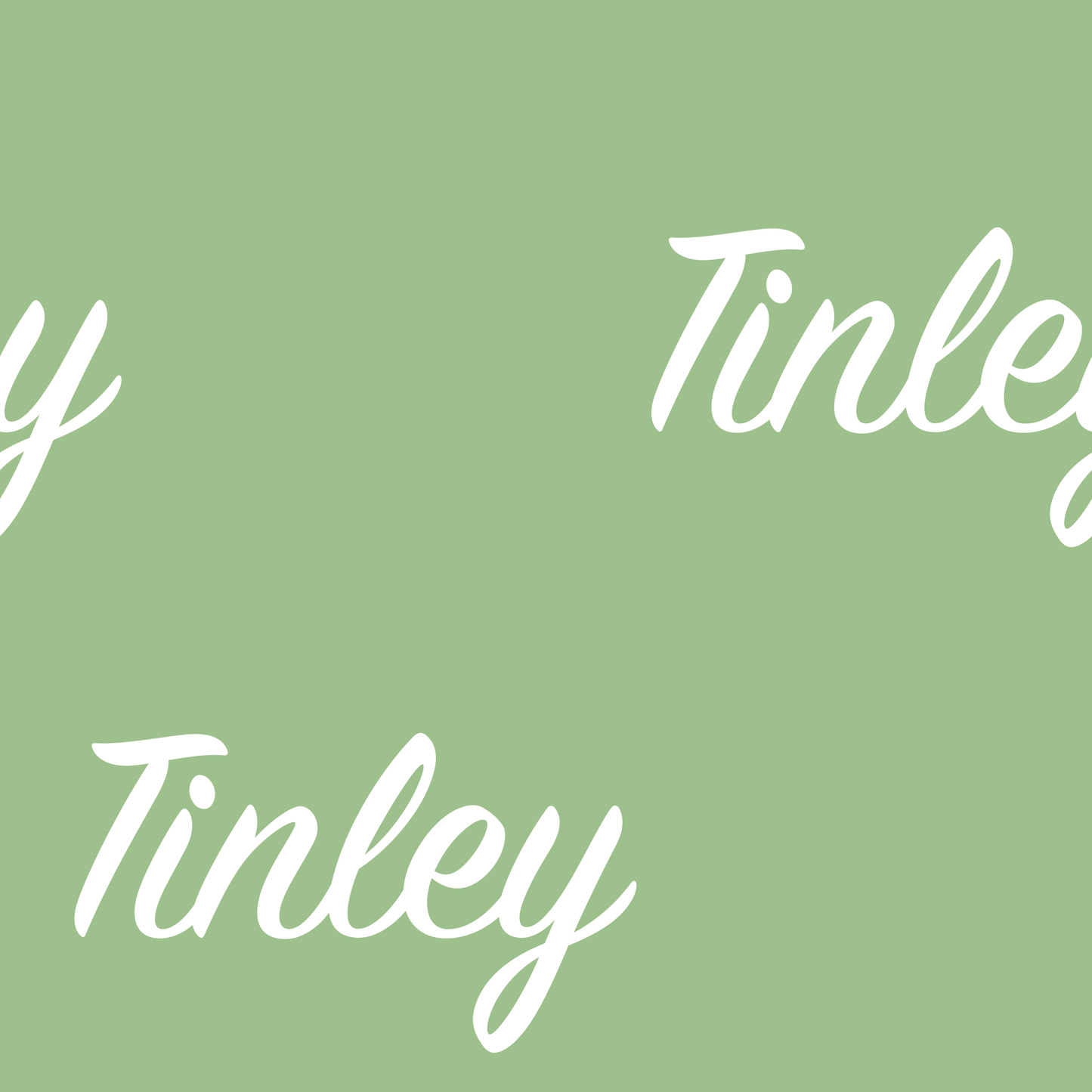 Custom Name Swaddle