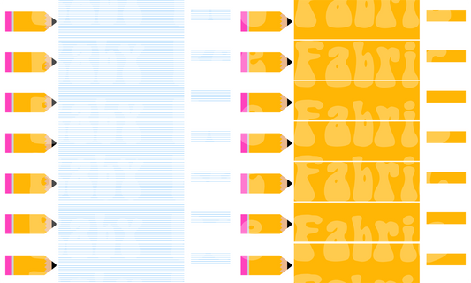 Pencil 5in-yellow and solid lines