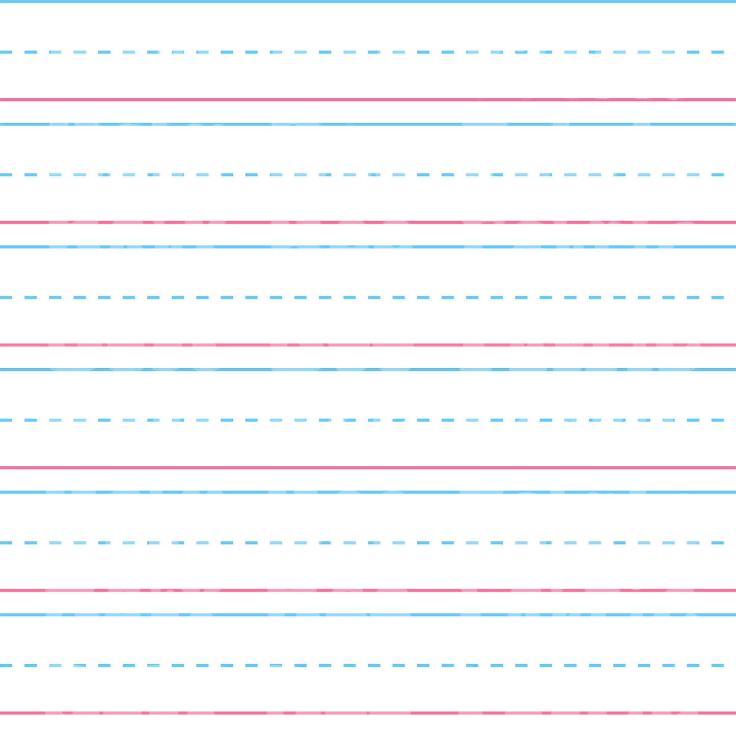 Notebook Paper- Elementary Lines