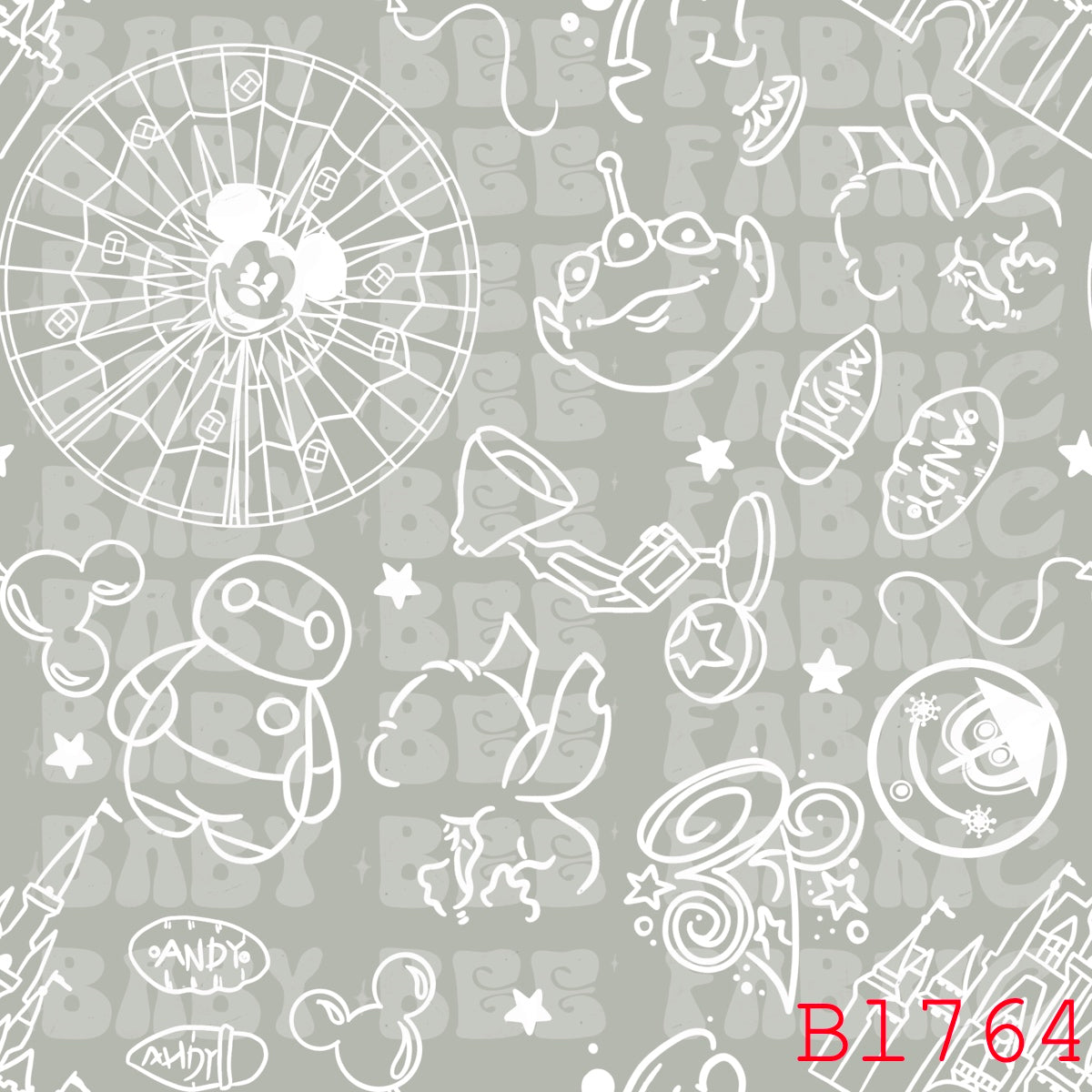 BL764 Wide Rib
