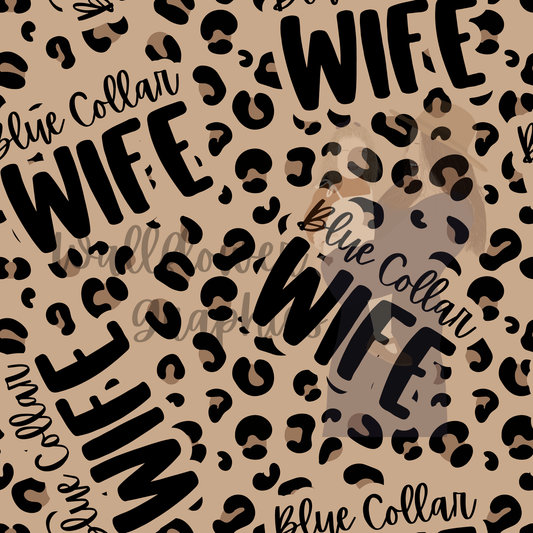 Blue Collar Wife-Leopard