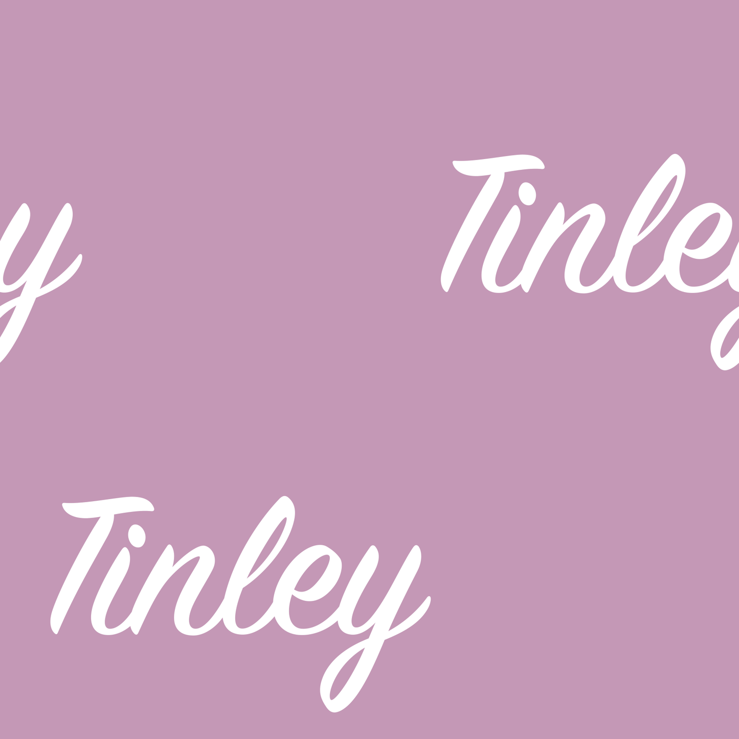Custom Name Swaddle
