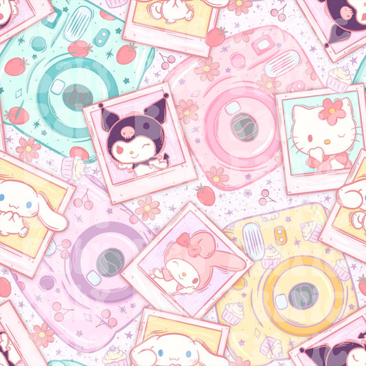 Light Pink Hello Kitty Polaroid