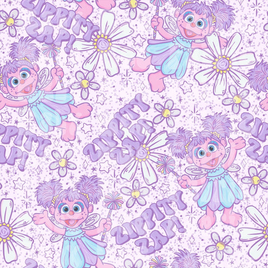 Purple Floral Zippity Zap