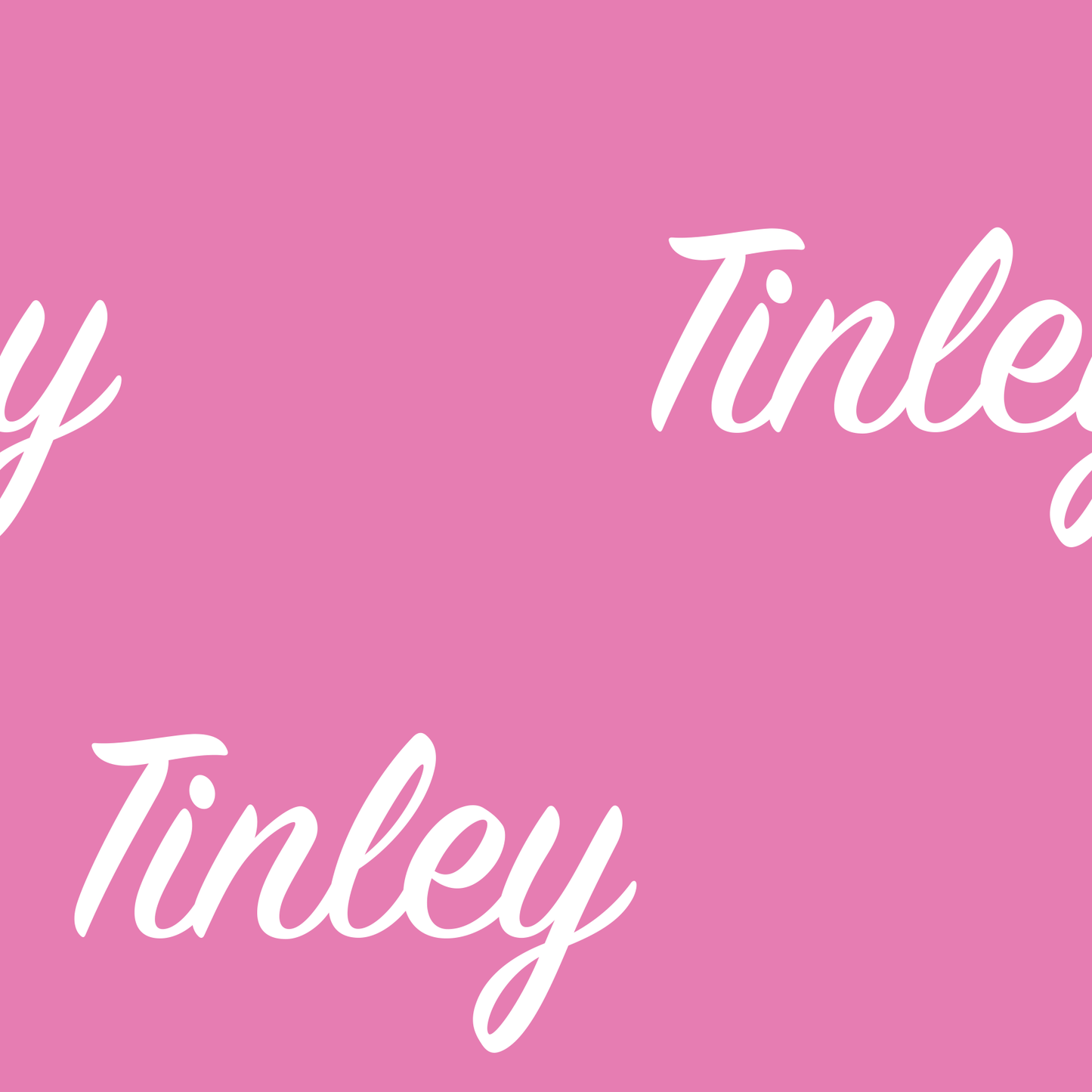 Custom Name Swaddle