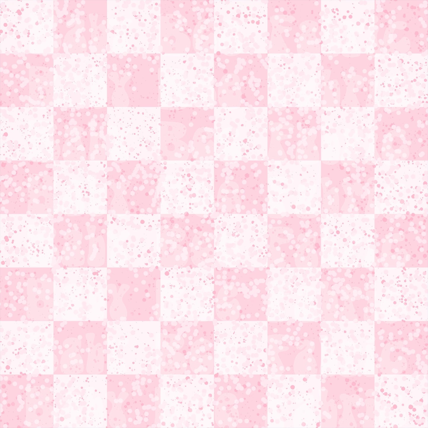 Pink Sparkly Checker