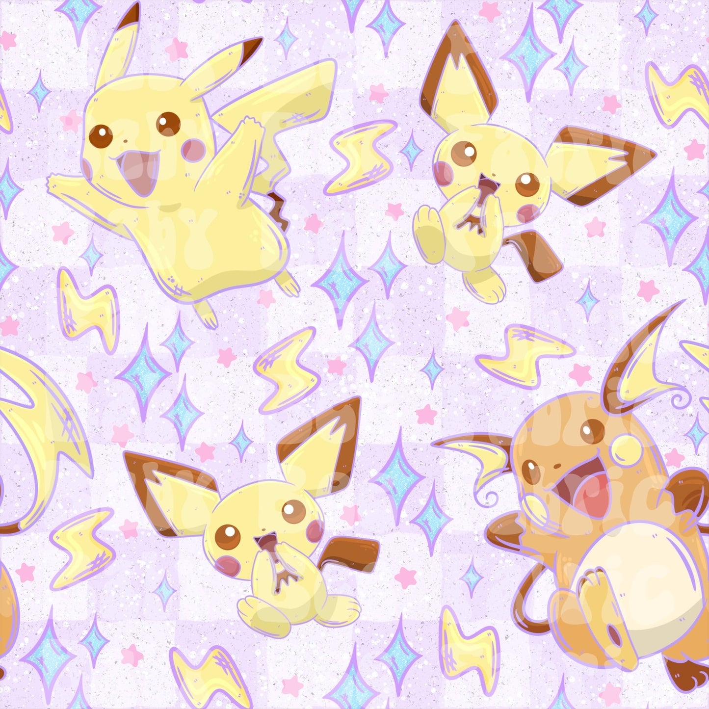 Purple Checkered Pika