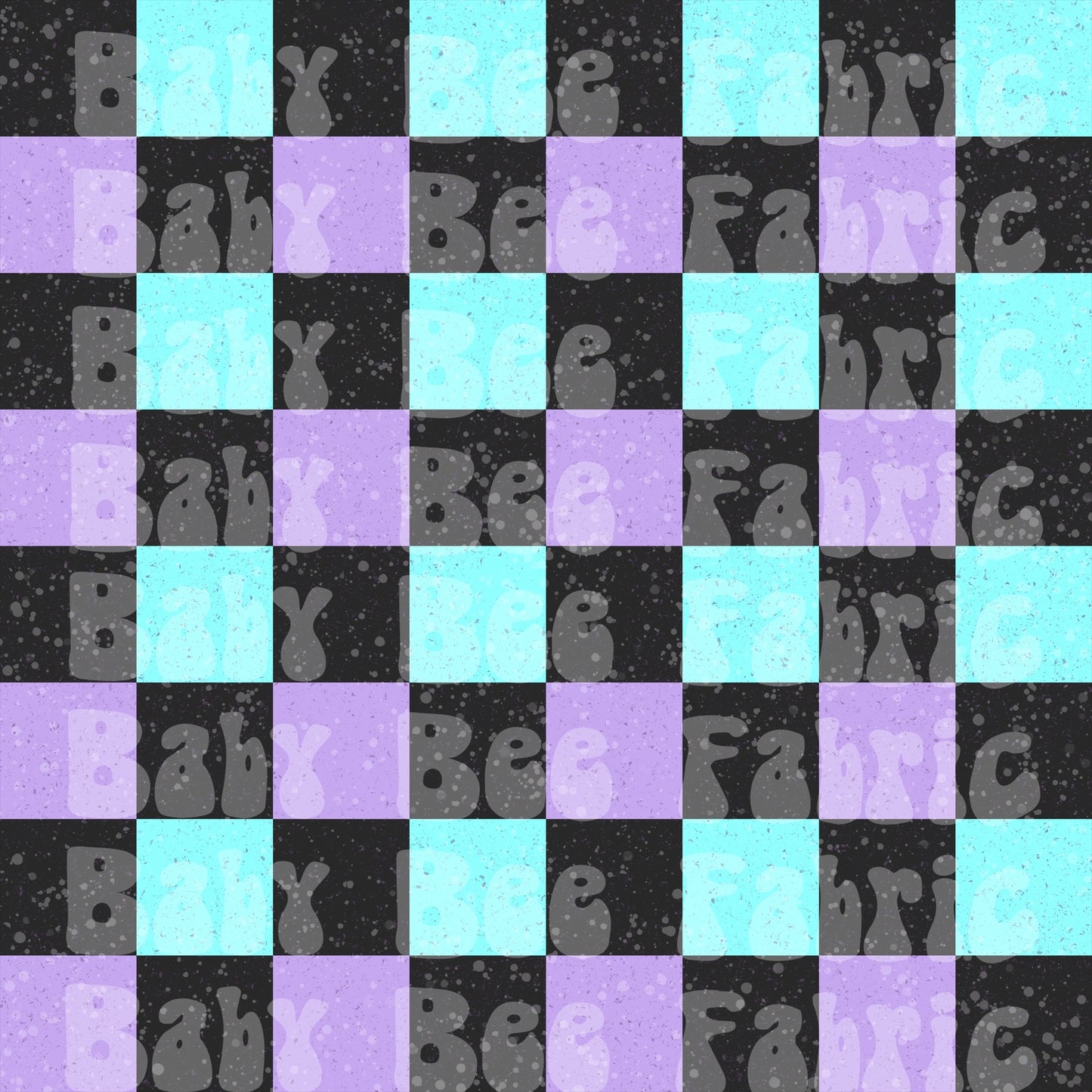 Black & Purple Checker